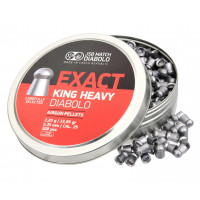 Пули JSB Diabolo Exact King Heavy MK II 6,35 мм, 2,2 грамм, 300 штук Пули JSB Diabolo Exact King Heavy MK II 6,35 мм, 2,2 грамм, 300 штук