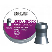 Пули JSB Ultra Shock Heavy Diabolo 4,5 мм, 0,67 грамма, 350 штук