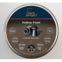 Пули H&N Hollow Point 6,35 мм, 1,70 грамм, 200 штук