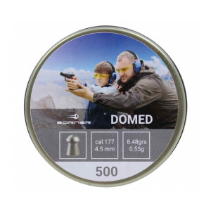 Пули Borner Domed 4,5 мм, 0,55 грамм, 500 штук Пули Borner Domed 4,5 мм, 0,55 грамм, 500 штук