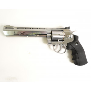Пневматический револьвер ASG Dan Wesson 6" Silver (пулевой)