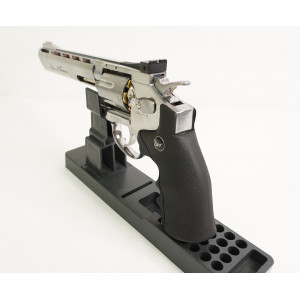 Пневматический револьвер ASG Dan Wesson 6" Silver (пулевой)