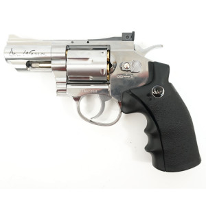 Пневматический револьвер ASG Dan Wesson 2.5" Silver (пулевой)